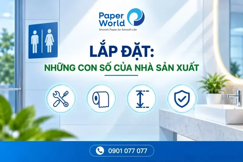Hướng dẫn lắp đặt hộp đựng giấy Roto RT5822I
