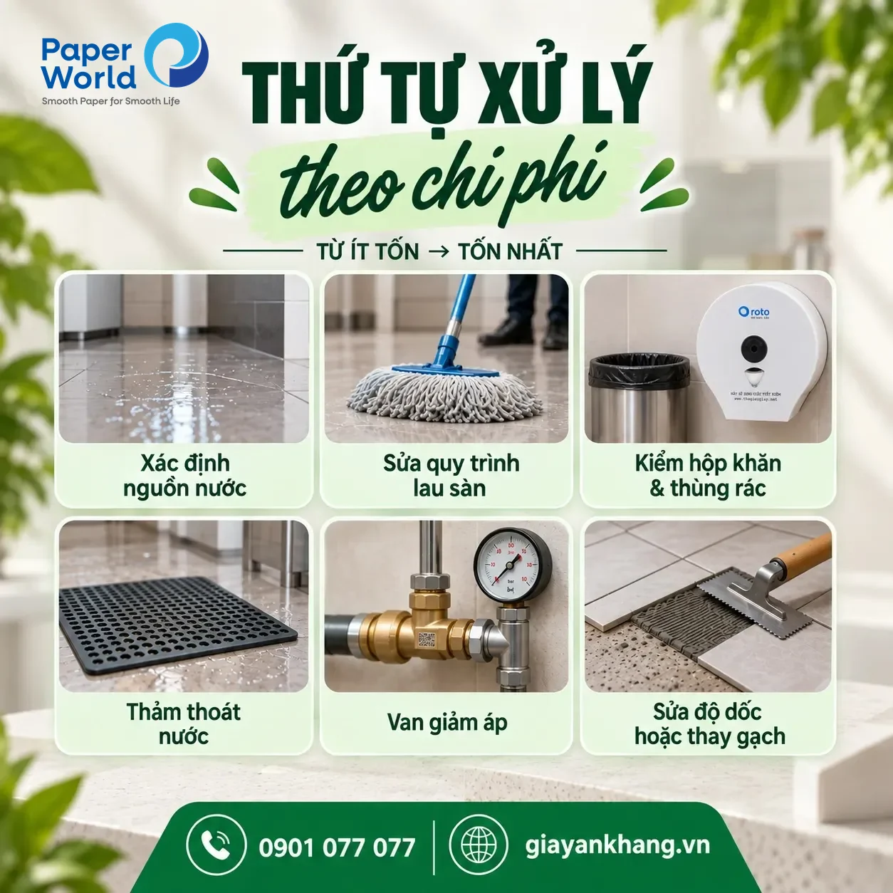 Vì Sao Sàn Nhà Vệ Sinh Vẫn Trơn Dù Đã Dùng Gạch Chống Trượt?
