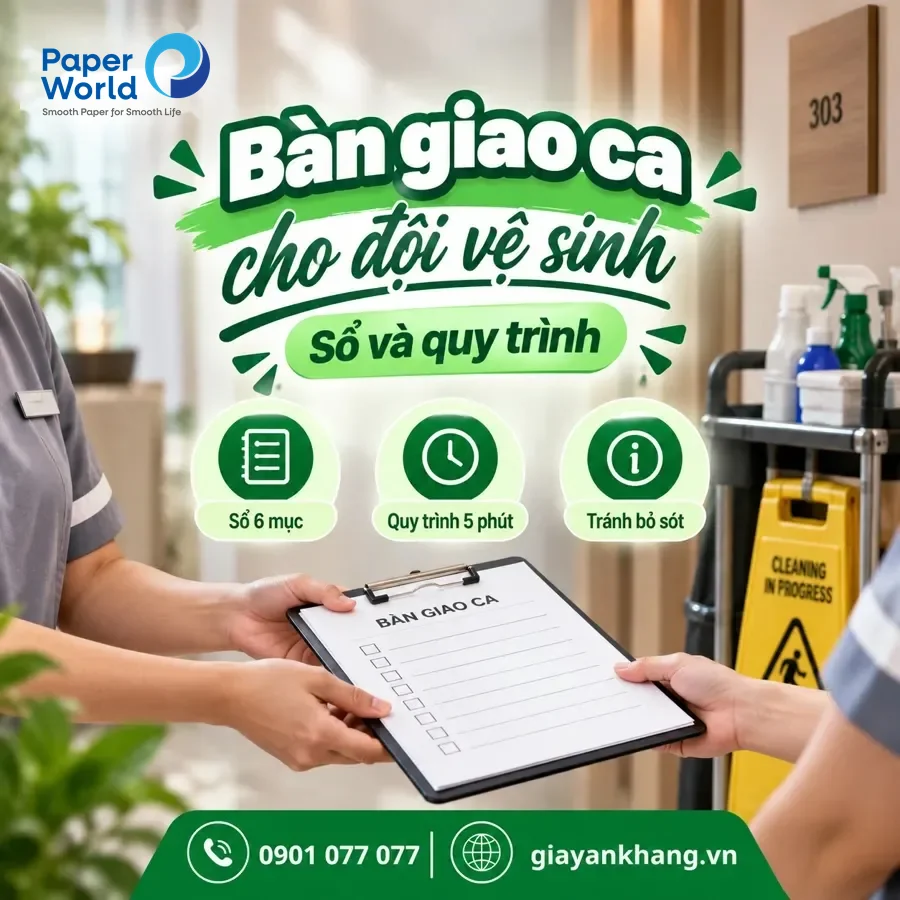 Bàn Giao Ca Đội Vệ Sinh Vì Sao Sự Cố Cứ Lặp Lại Bàn Giao Ca Đội Vệ Sinh Vì Sao Sự Cố Cứ Lặp Lại