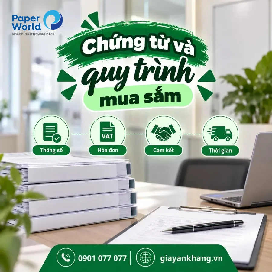 Chứng từ và quy trình mua sắm Chứng từ và quy trình mua sắm