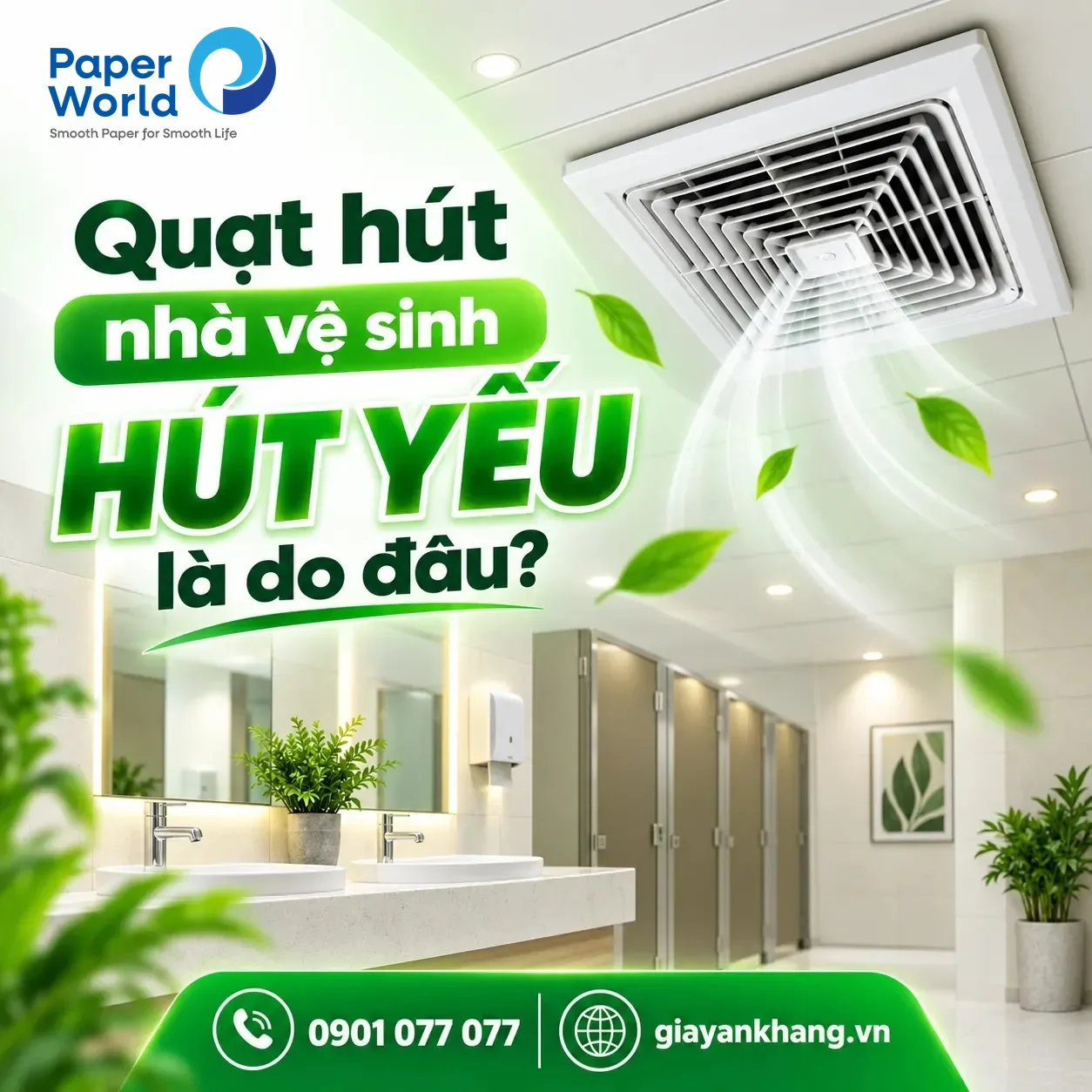 Quạt Hút Nhà Vệ Sinh Yếu: Nguyên Nhân Và Cách Xử Lý
