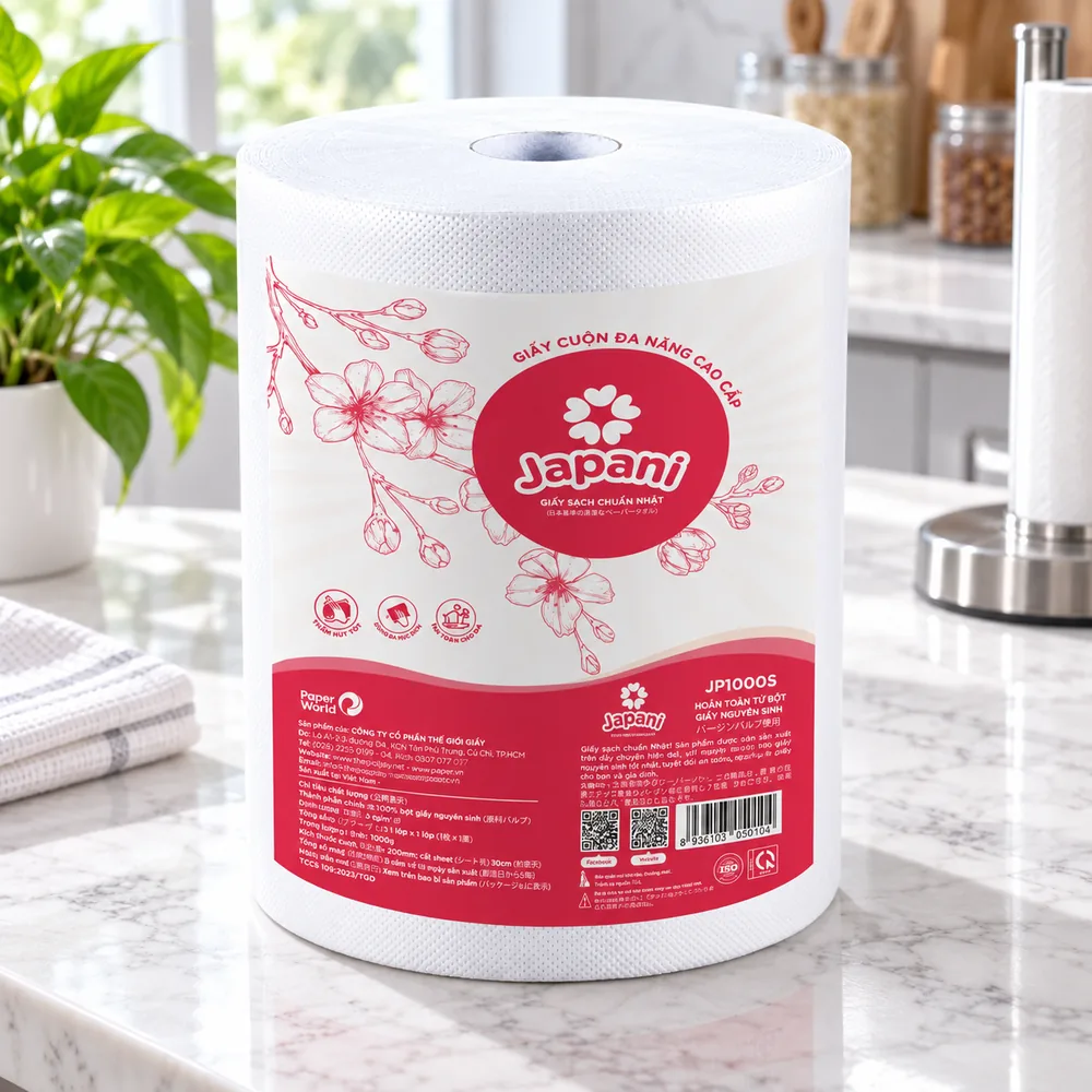Giấy cuộn lớn đa năng Japani 1000S (có cắt sheet)
