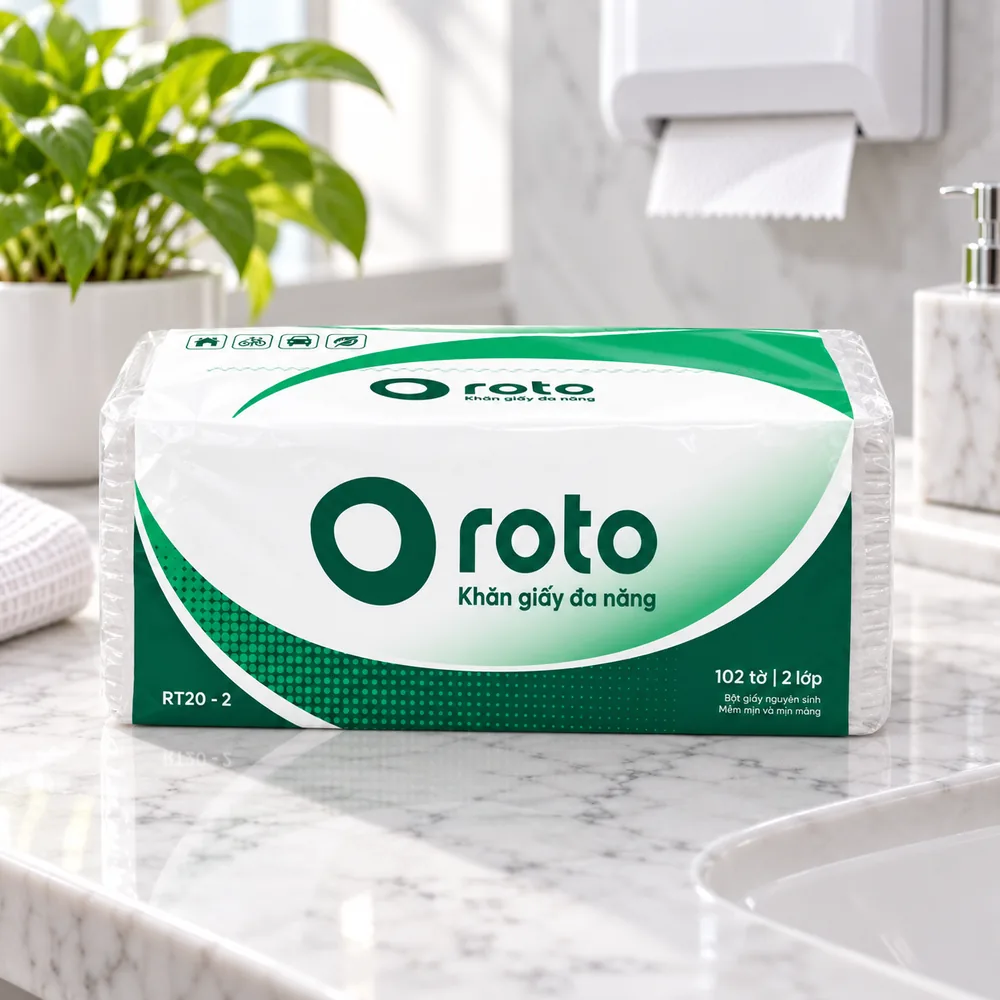 Khăn giấy đa năng Roto RT20-2